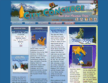 Tablet Screenshot of cityconcierge.com